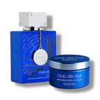 💙 KIT MASCULINO – ARMAF CLUB DE NUIT ICONIC 100ML + ISABELLE LÁ BELLE PASTA CORPORAL 200ML