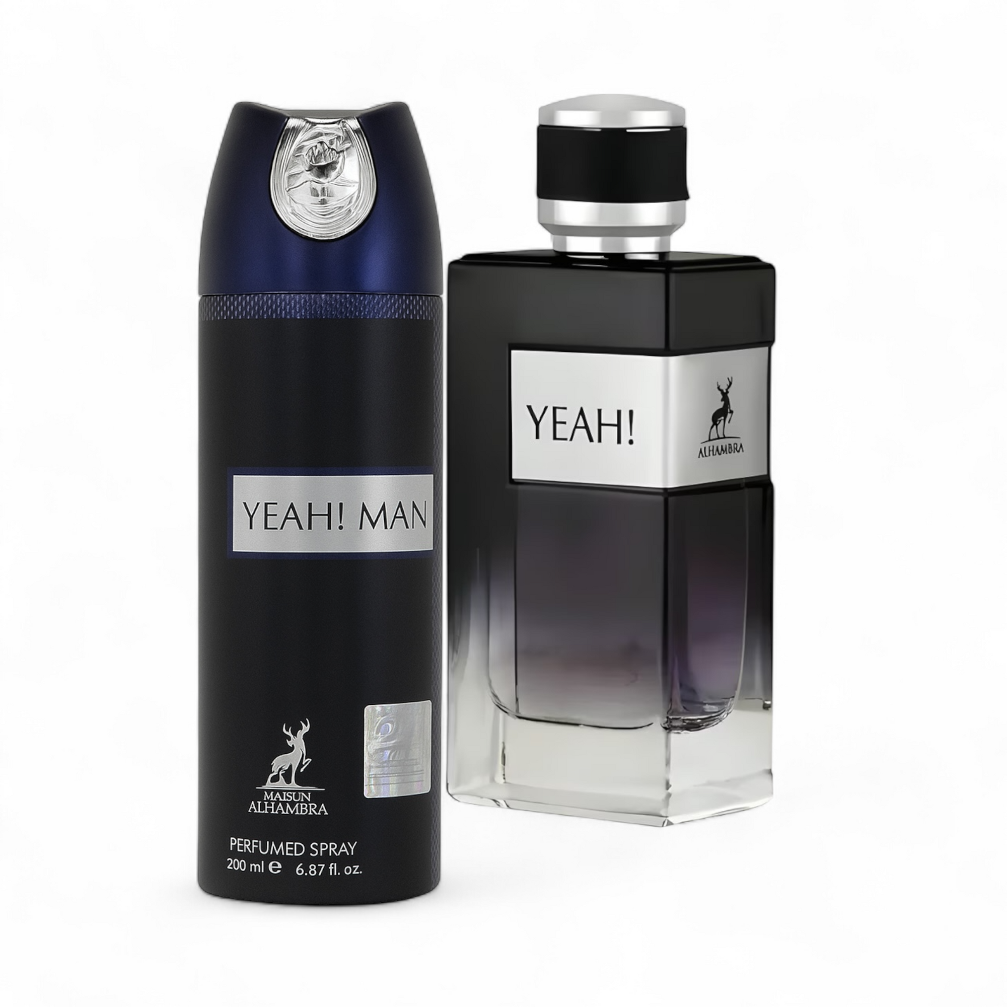 ⚫ KIT MASCULINO – YEAH! MAN 100ML + PERFUMED SPRAY CORPORAL 200ML