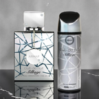 ⚫ KIT MASCULINO – CLUB DE NUIT SILLAGE 100ML + PERFUMED SPRAY CORPORAL 200ML