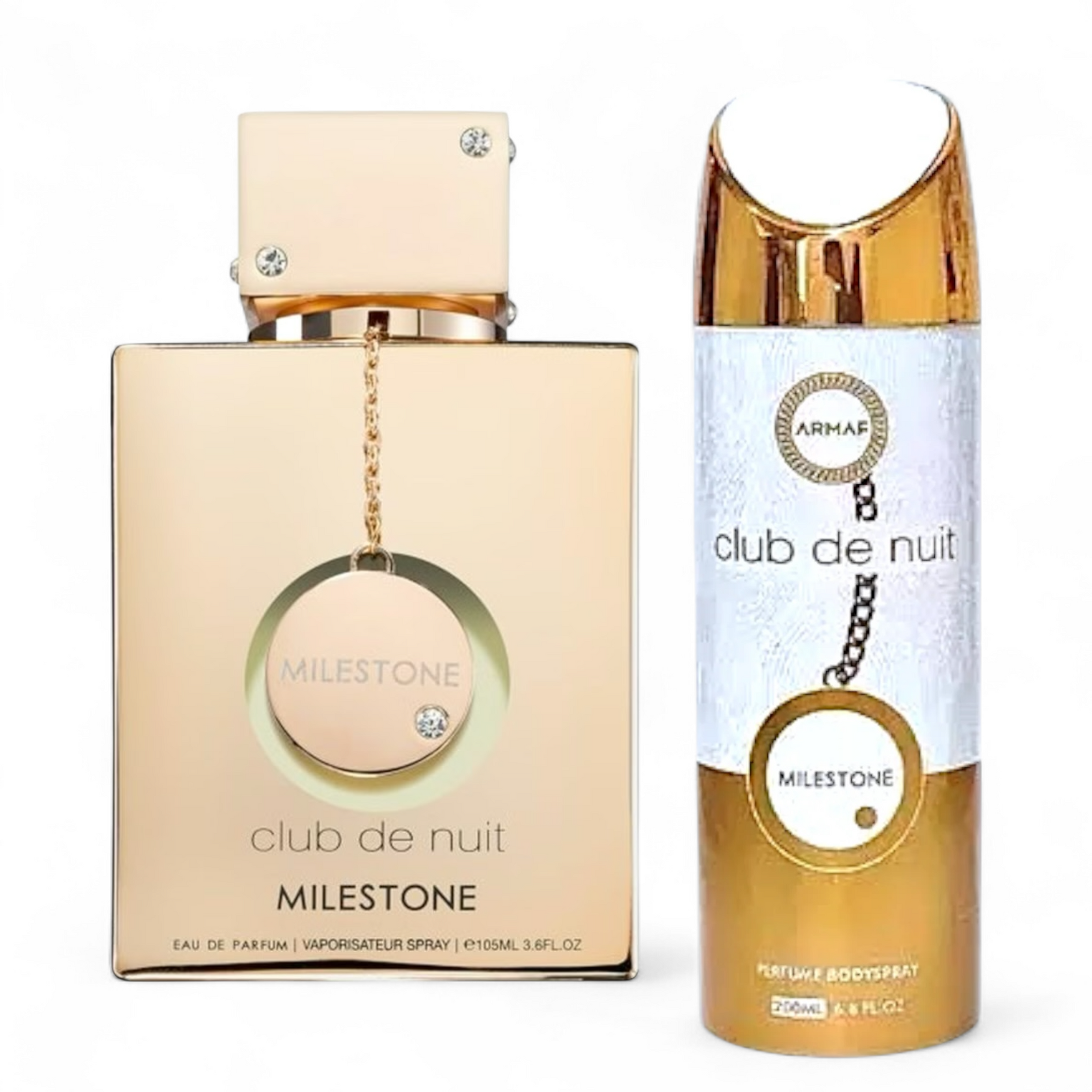 💛 KIT FEMININO – CLUB DE NUIT MILESTONE 100ML + PERFUMED SPRAY CORPORAL 200ML