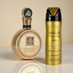 💛 KIT FEMININO – FAKHAR GOLD 100ML + PERFUMED SPRAY CORPORAL 200ML