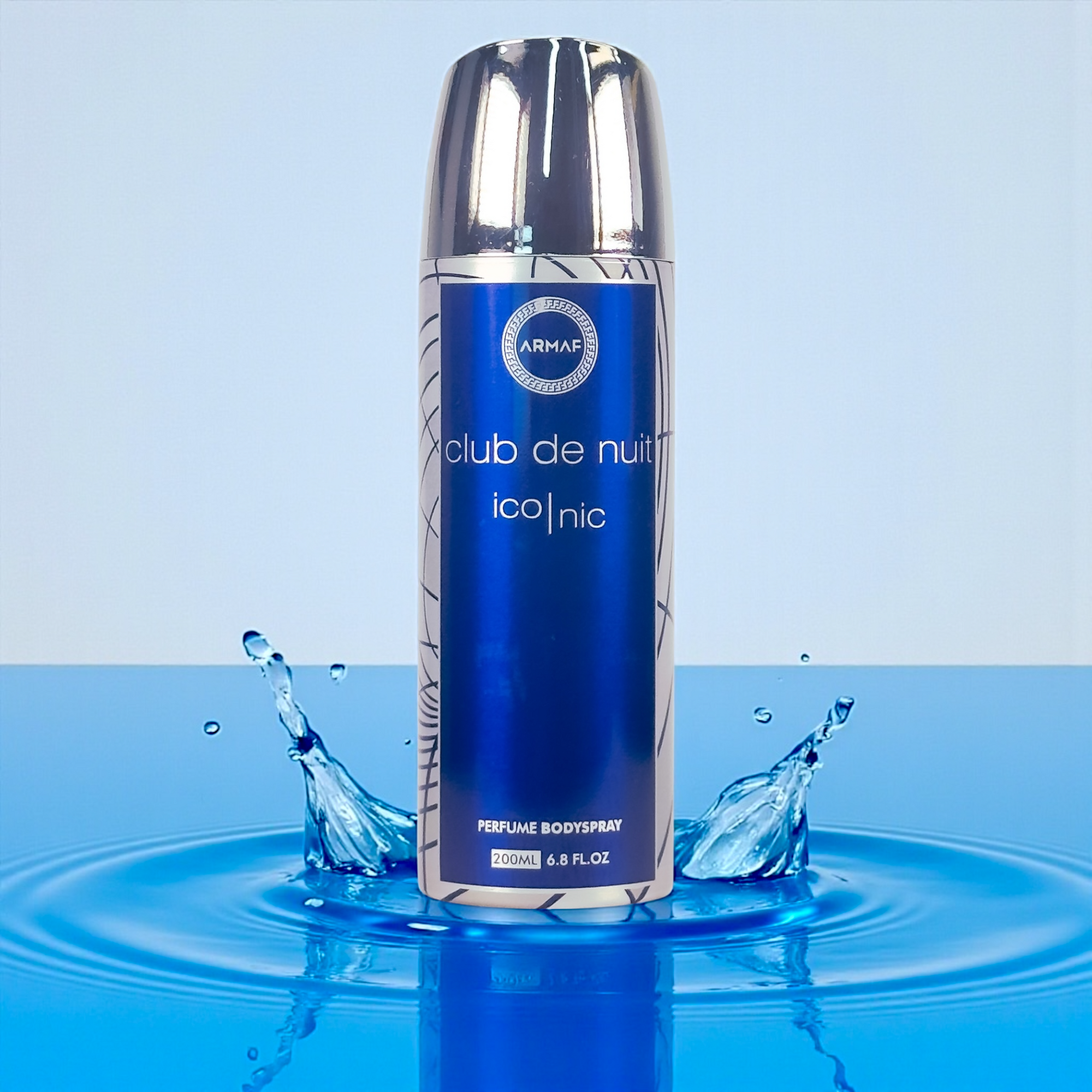 🖤 Spray Corporal Armaf – Club de Nuit Icônico Masculino 200ml