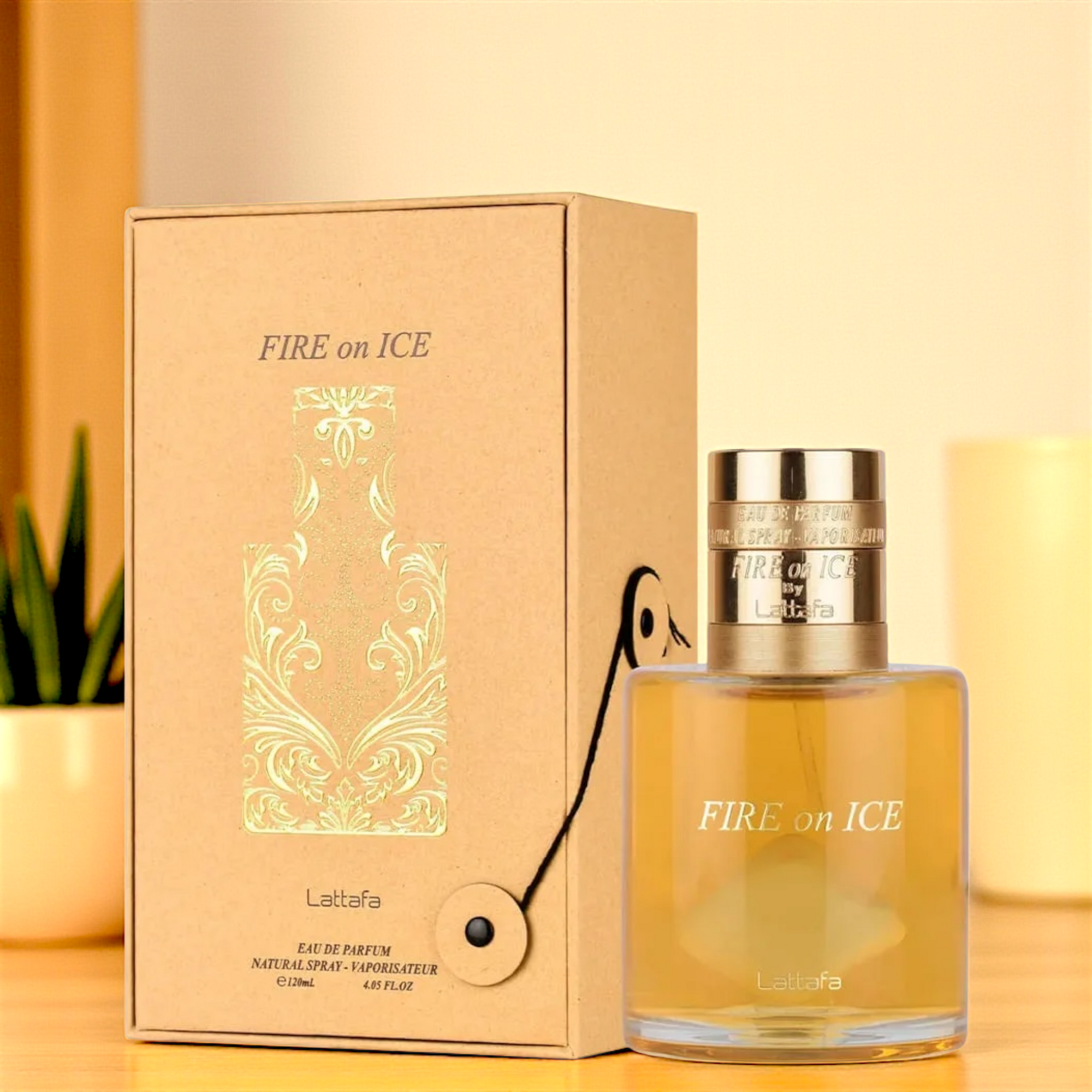 ⚜️ Perfume Unissex – Lattafa Fire On Ice Eau de Parfum 100ml