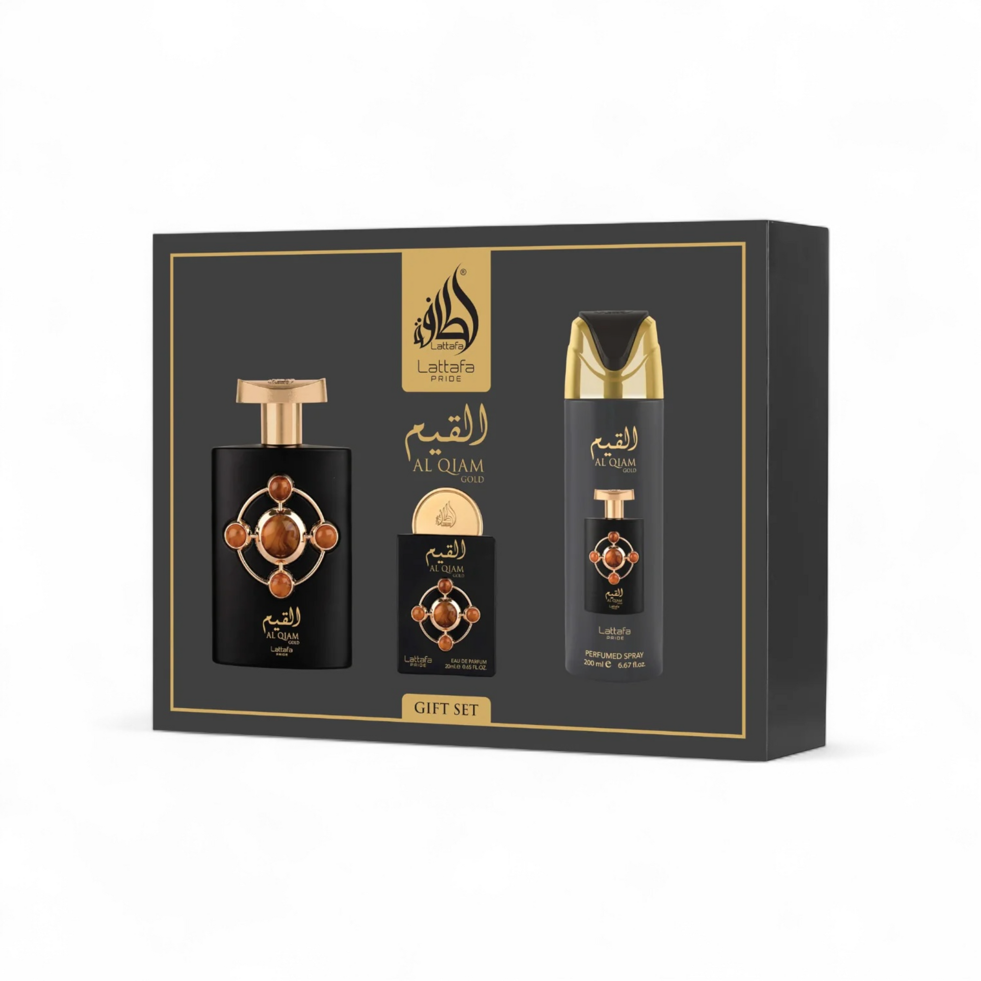 LATTAFA – GIFT SET AL QAIM GOLD