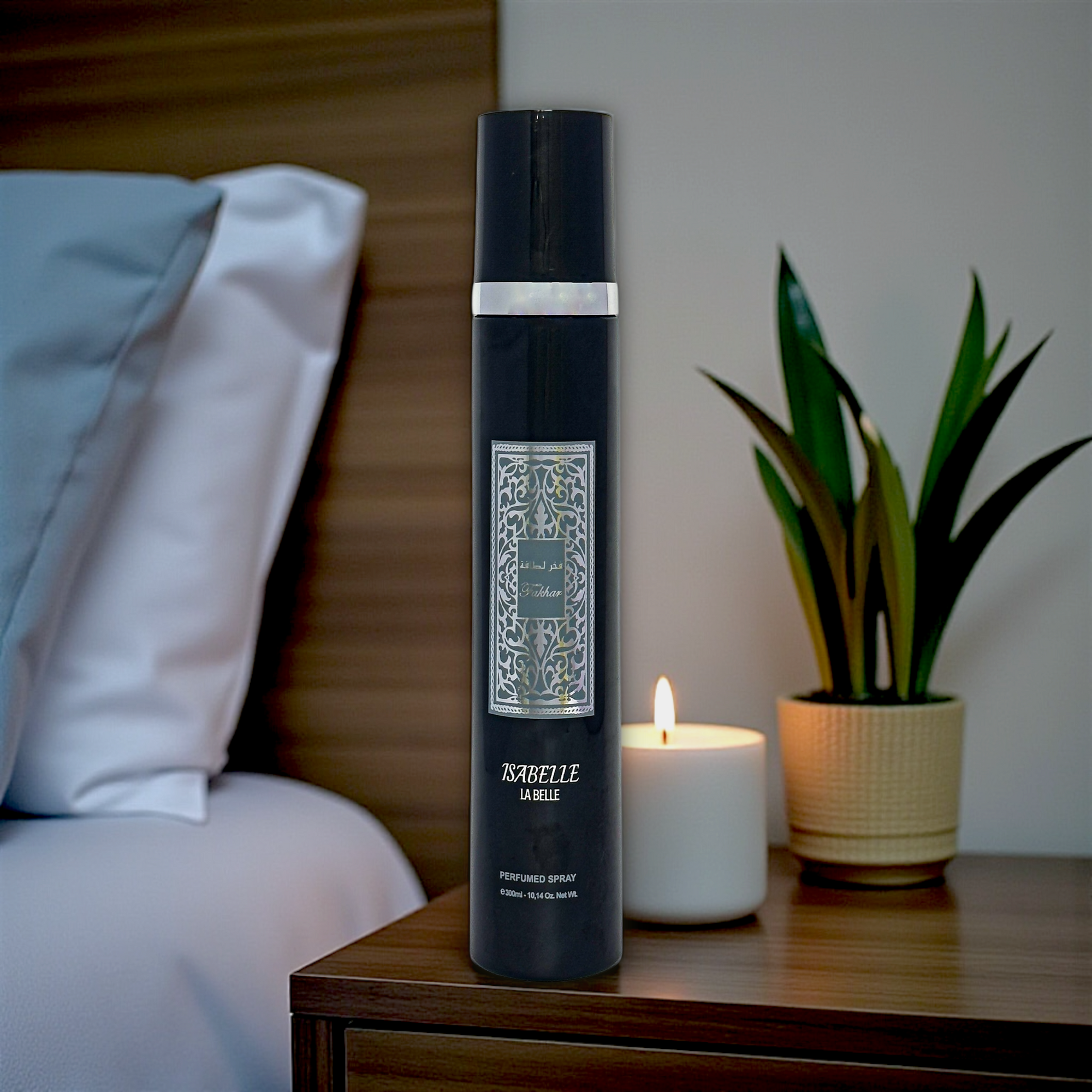 🖤 Spray Corporal Isabelle La Belle – Fakhar Black Masculino 300ml