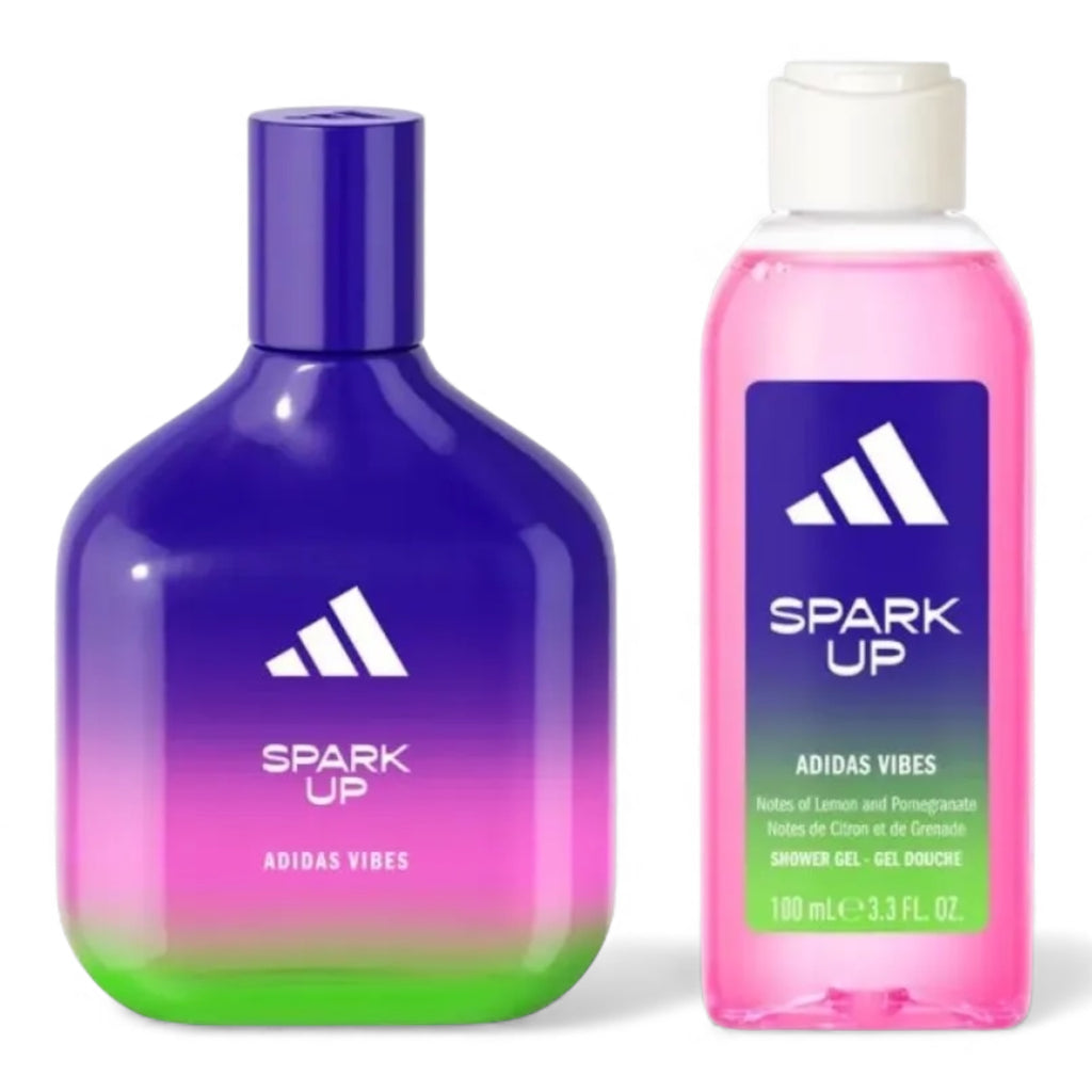 🔥 Kit Adidas Spark Up – Eau de Toilette 100ml + Shower Gel 100ml