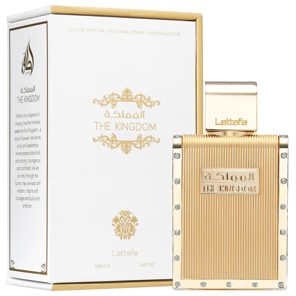 🔥 Perfume Masculino – Lattafa The Kingdom Eau de Parfum 100ml