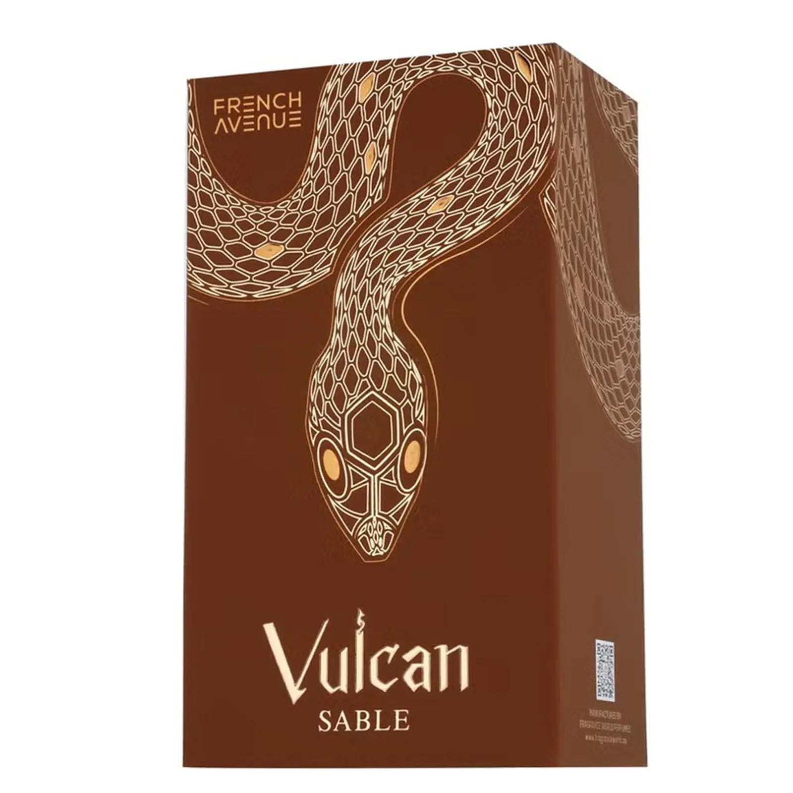 🔥 Perfume Unissex – French Avenue Vulcan Sable Eau de Parfum 100ml